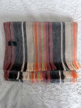 Shupaca Alpaca Blend Striped Scarf 10x72